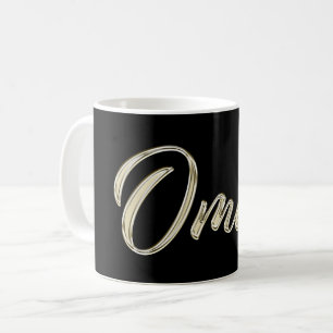 Omar Name whitegold Tasse Teetasse Coffee Coffee Mug
