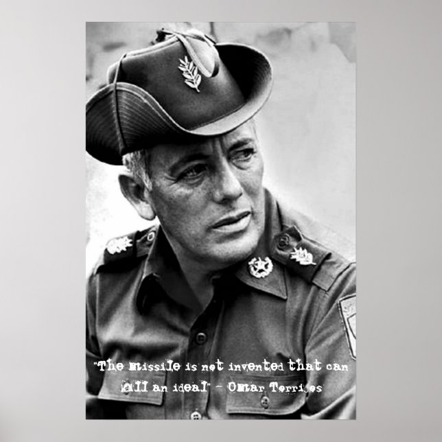 Omar Torrijos Poster (Front)