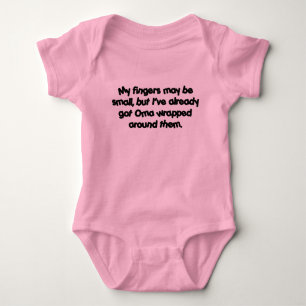 Oma's Wrapped Baby Bodysuit