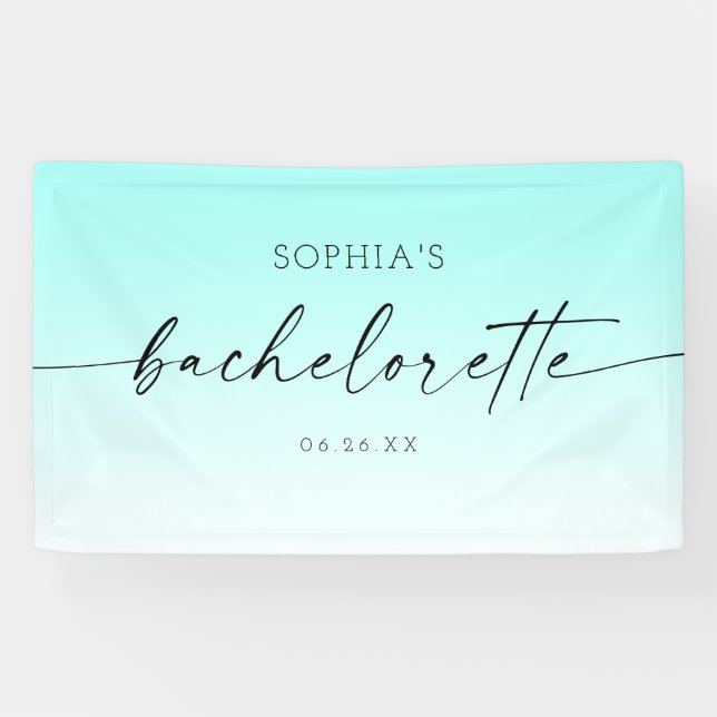 Ombré Bachelorette Party  Banner (Horizontal)