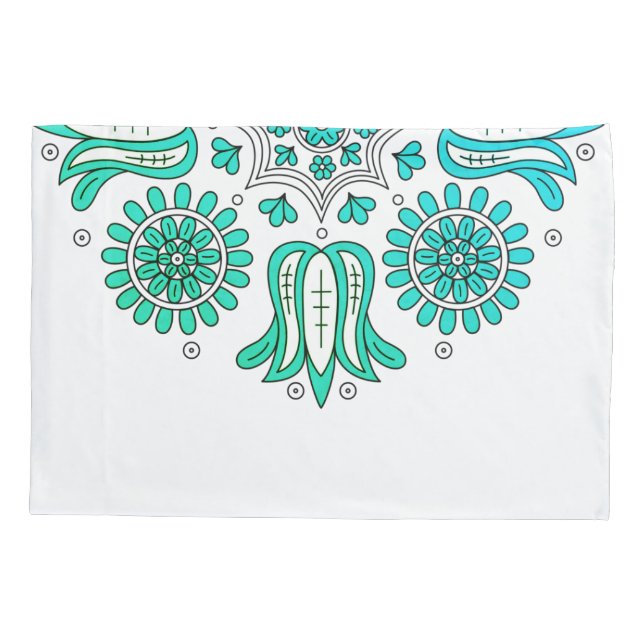 Ombre Boho Pillowcase (Back)