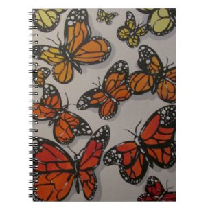 Ombré Butterflies Notebook