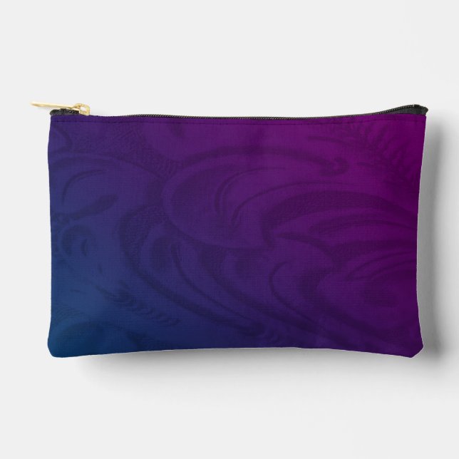 Ombre Desert Dawn Purple Pouch  (Front)