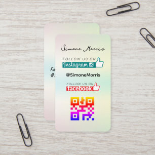 OMBRE Design Business Card