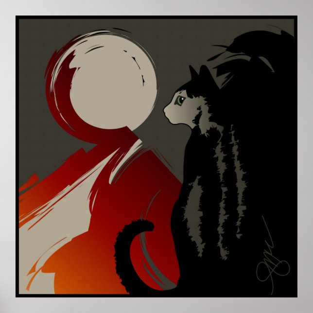 Ombre d'un Chat Poster (Front)