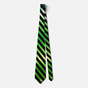 Ombre Emerald Yellow Blue Green Tie