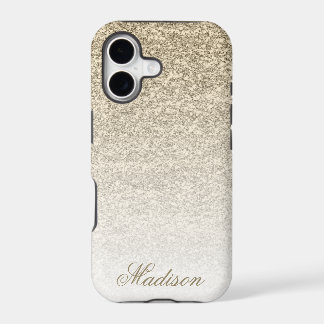 Ombre Gold Glitter iPhone 5/5s Case
