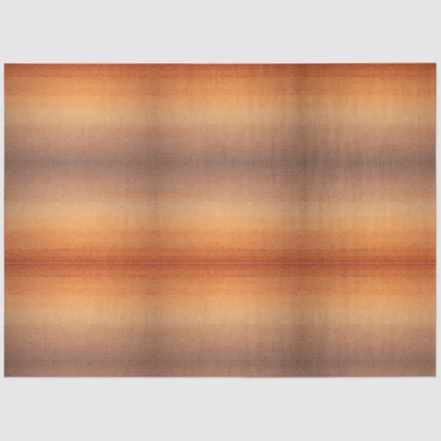 Ombre Gradient Orange Sunset Mosaic Look Decoupage Tissue Paper (Front)