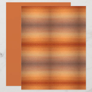 Ombre Gradient Orange Sunset Mosaic Scrapbook