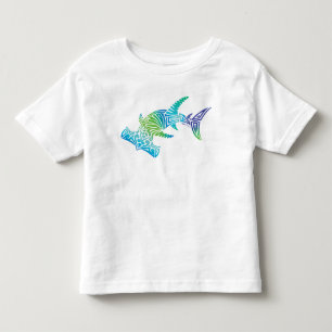 Ombre Hammerhead Toddler T-Shirt