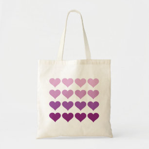 Ombre Hearts -Wedding Tote Bag