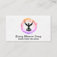 *~* Ombre Hot Pink Ring of Fire Black Phoenix