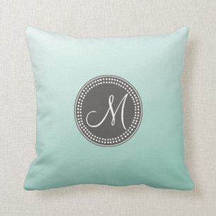 Ombre Mint Green Cushion