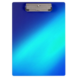 Ombre Moonlight Double Stripe blue turquoise  Clipboard