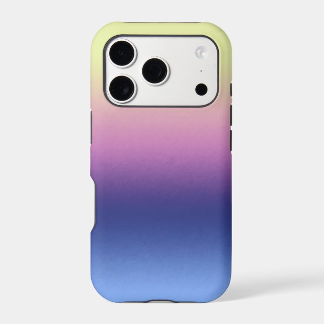 Ombre Multi-Color Case-Mate iPhone Case (Back)