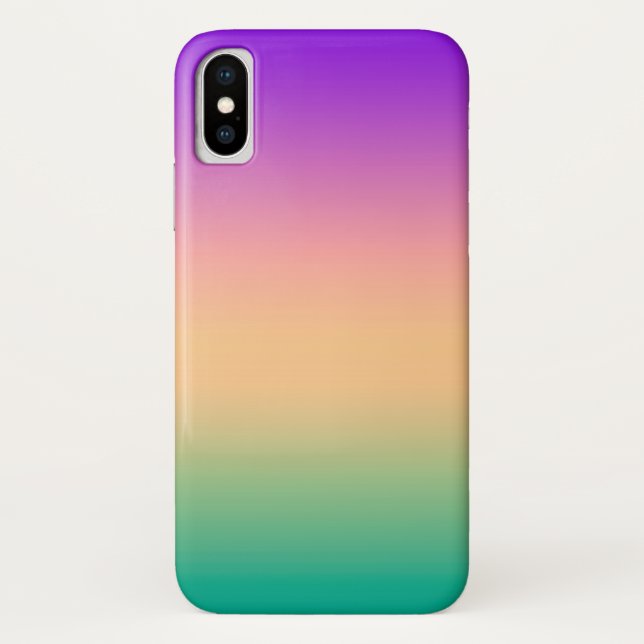 Ombre , multicolored Case-Mate iPhone case (Back)