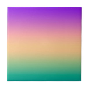 Ombre , multicolored tile