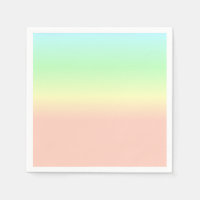 Ombre Rainbow Abstract Pastel Pink Pattern
