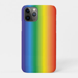 Ombre Rainbow Pride Bold Bright iPhone 11 Pro Case