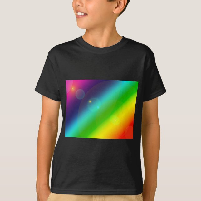 ombre rainbow T-Shirt (Front)
