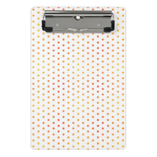 Ombre Sunburst Dot Mini Clipboard - XS