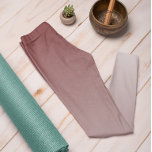 Ombre Trend Colour Mahogany Brown - Pastel Legging<br><div class="desc">Stylish mahogany brown ombre leggings from our Autumn & Winter 2023/24 trend colours collection offer timeless charm. These red - brown ombre leggings feature a gradient that transitions from a deeper, more intense hue at the waist to a softer, pastel shade towards the legs. These rustic red/brown leggings are a...</div>