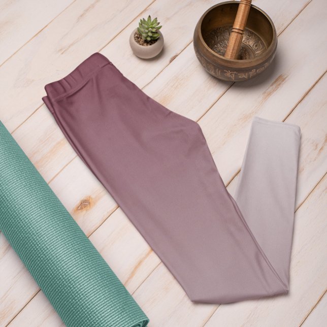 Ombre Trend Colour Red Wine - Pastel Leggings (Creator Uploaded)