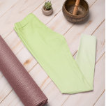 Ombre Trend Colour Spring Green - Pastel Leggings<br><div class="desc">Stylish spring green ombre leggings from our Autumn & Winter 2023/24 trend colours collection offer timeless charm. These colourful lime green / yellow green ombre leggings feature a gradient that transitions from a deeper, more intense hue at the waist to a softer, pastel shade towards the legs. These pastel leggings...</div>