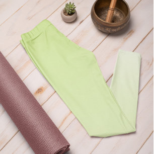 Ombre Trend Colour Spring Green - Pastel Leggings