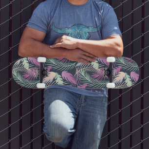 Ombré Tropical Multi-Coloured Skate Board Deck