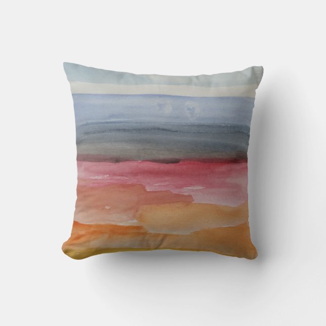 Ombre Watercolour Cushion (Front)