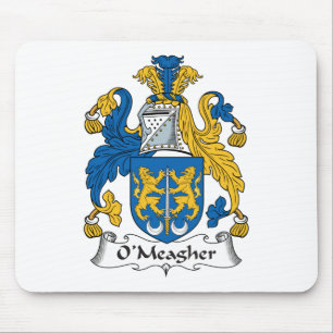O'Meagher Family Crest Mouse Mat