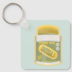 Omega 3 fish oil key ring