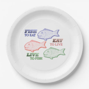 Omega 3 paper plate