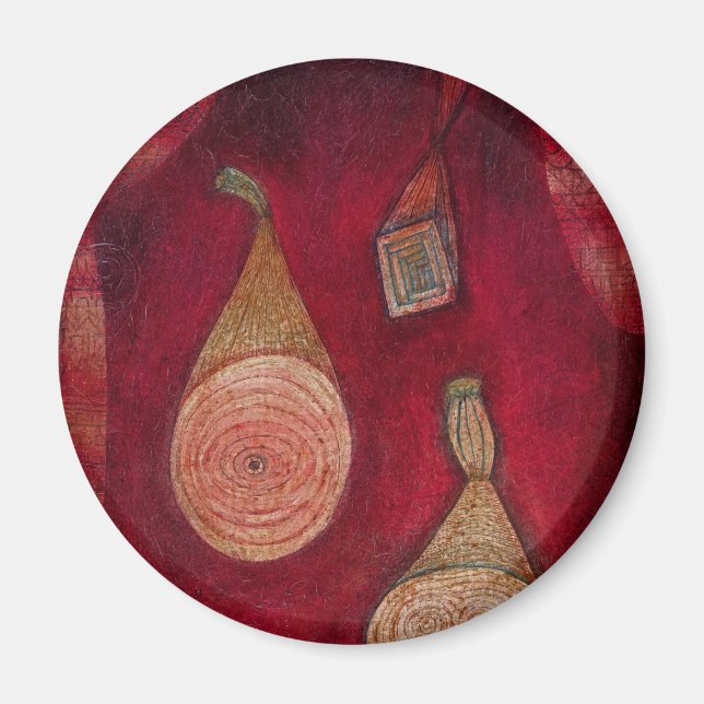 Omega 5, Traps by Paul Klee Magnet (Front)