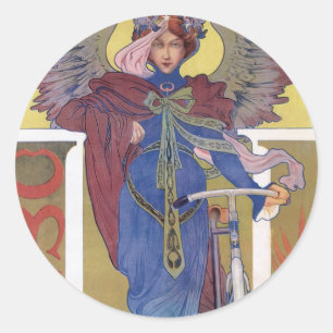 Omega Bicycles Classic Round Sticker