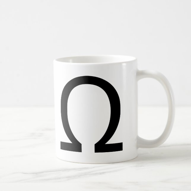 Omega Coffee Mug (Right)
