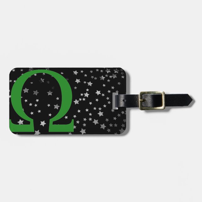 Omega Luggage Tag (Front Horizontal)