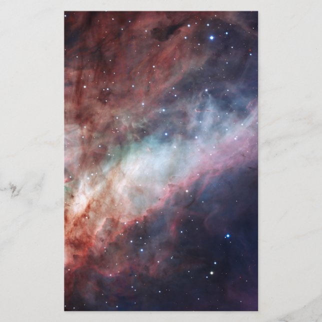 Omega or Swan Nebula M17 Stationery (Front)