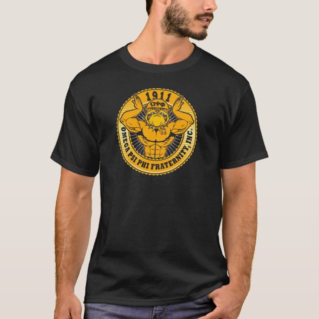 Omega Psi Phi Omegawood 1911 T-Shirt (Front)