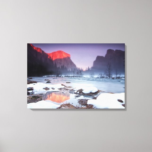 Omega Red Canvas Print (Front)