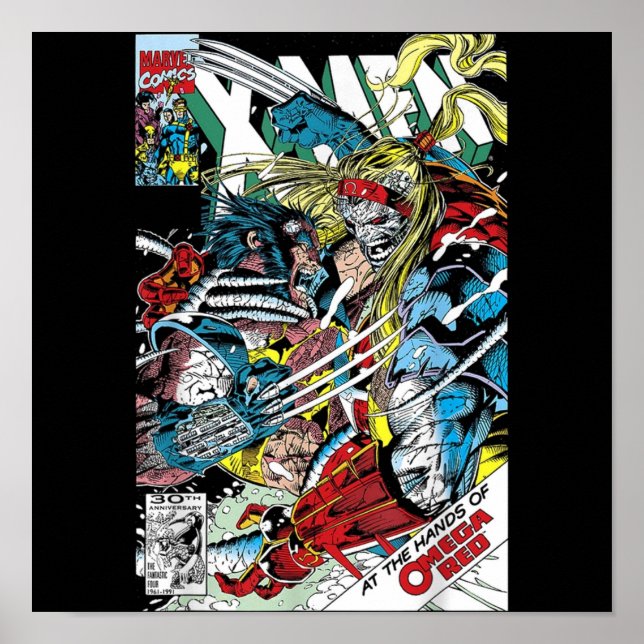 Omega Red Comic Book Cover Poster (Front)
