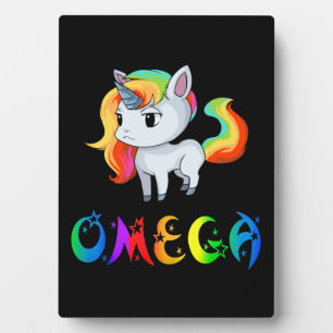 Omega Unicorn Plaque