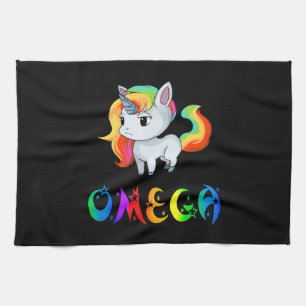 Omega Unicorn Tea Towel