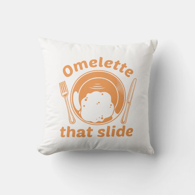 Omelette That Slide Cushion (Front)