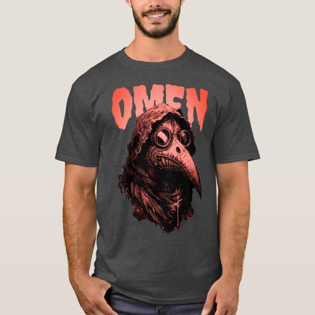 "Omen Plague Doctor Mask T-Shirt (Front)
