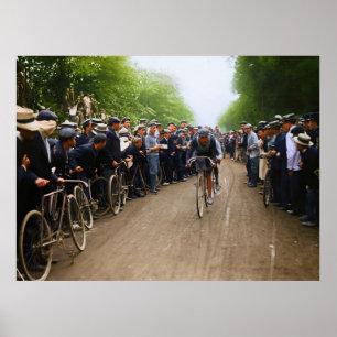 Omer Beaugendre Henri Cornet Tour de France 1908  Poster