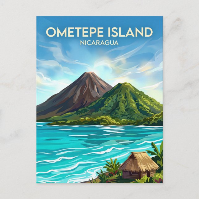 Ometepe Island Nicaragua Postcard (Front)