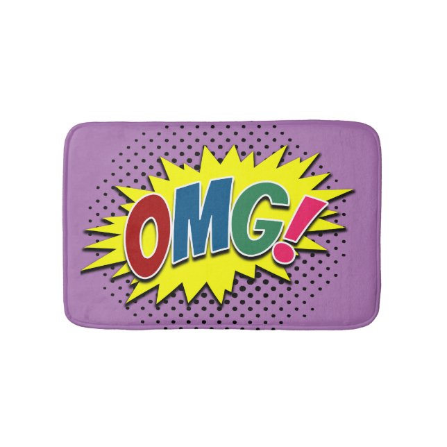 OMG! BATH MAT (Front)