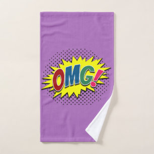 OMG! BATH TOWEL SET